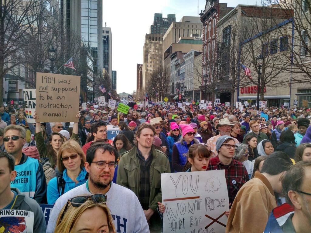 Protest for economic justice (HKonJ), Raleigh, NC