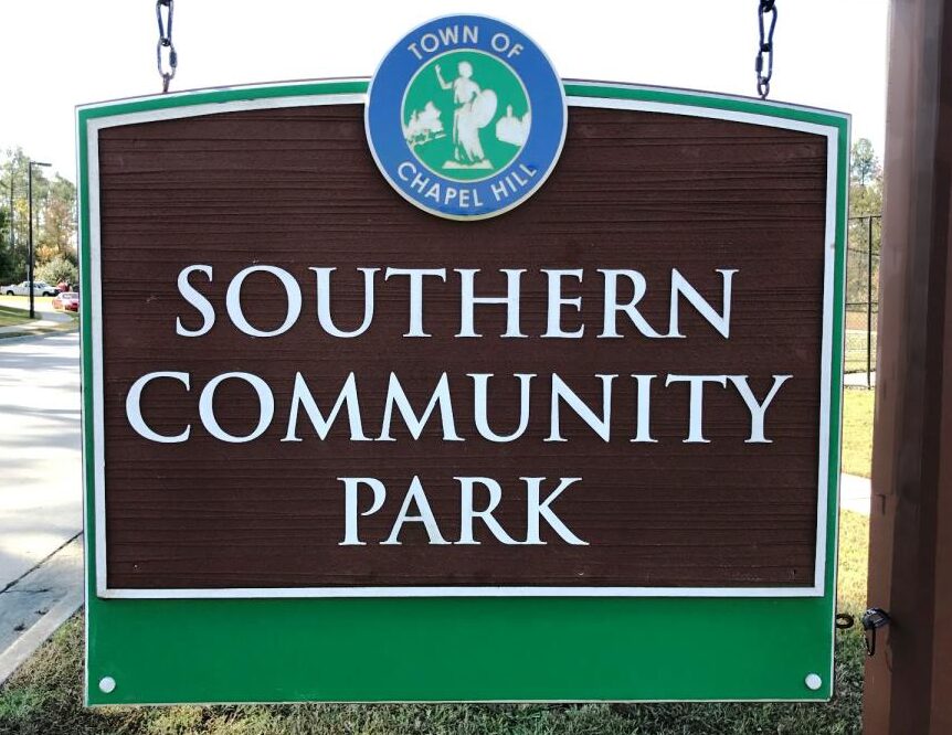 Southern Community Park Sign